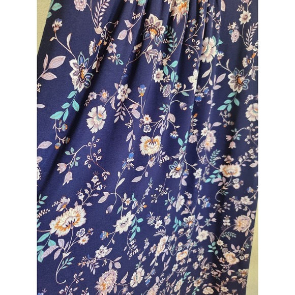 Maggy London Women's Floral Maxi Summer Dress Sz 10 - Picture 4 of 8